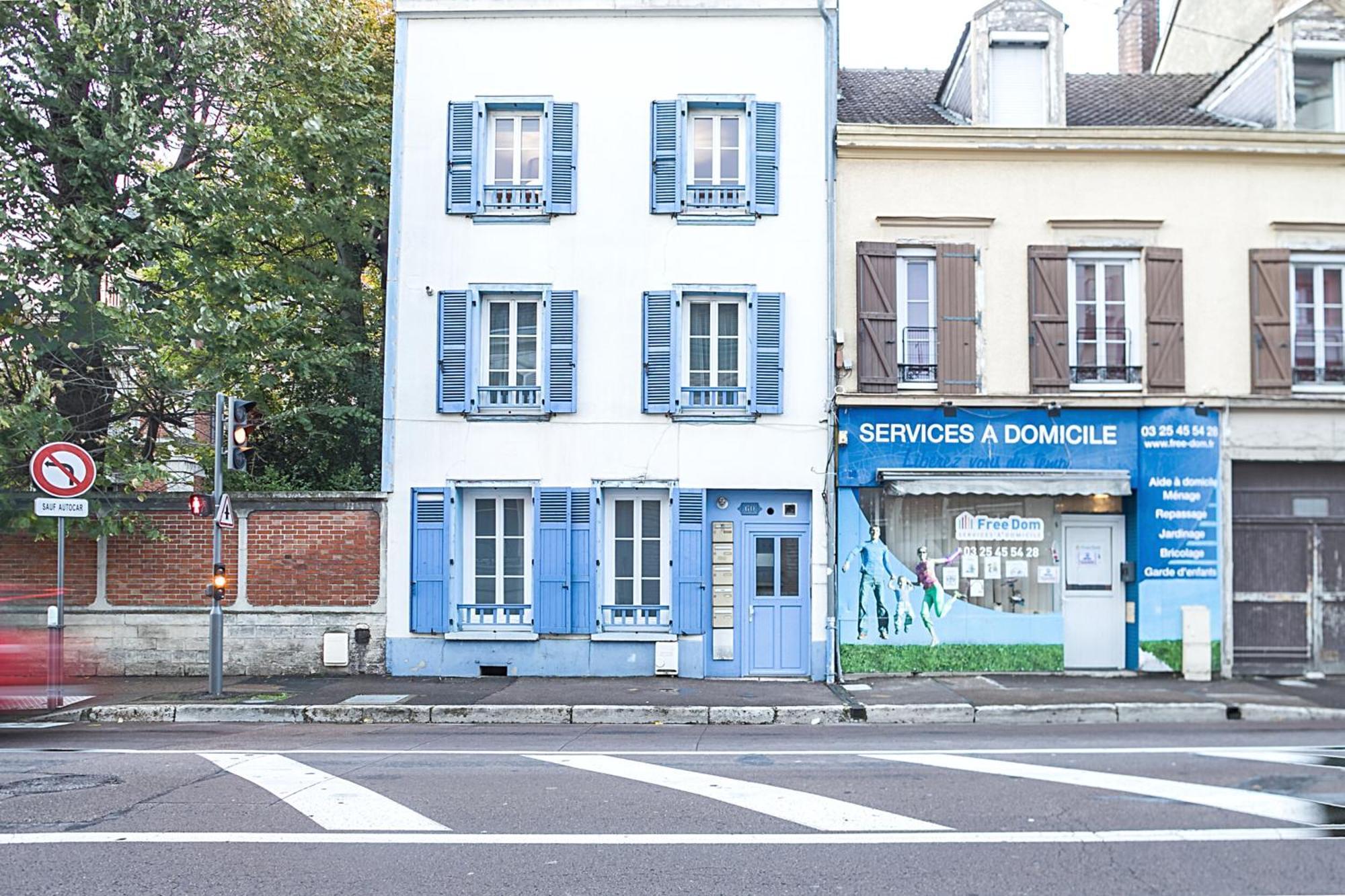 טרואה Le Duplex Pasteur - 5 Min Hypercentre - Ideal Groupe - Parking Gratuit מראה חיצוני תמונה